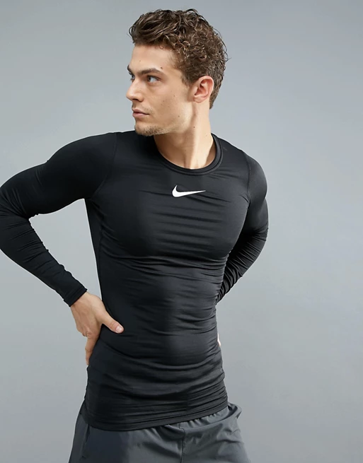 NIKE PRO MEN Compression Long Sleeve Training Top - CT8461