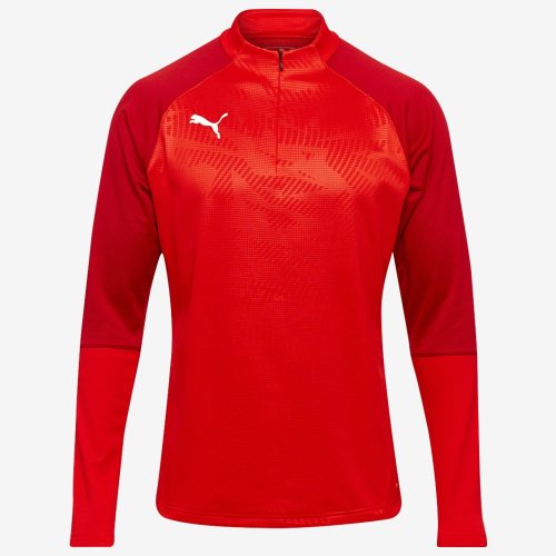 Puma Cup Training 1/4 Zip Core - Rosso/Peperoncino-65601801