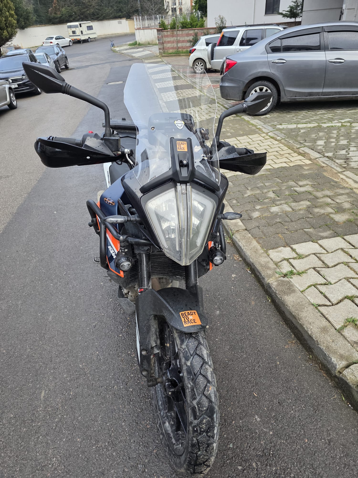 KTM Duke 390 Siperlik Ön Cam 2013-2023 Model 57cm Şeffaf Renkli UZUN CAM