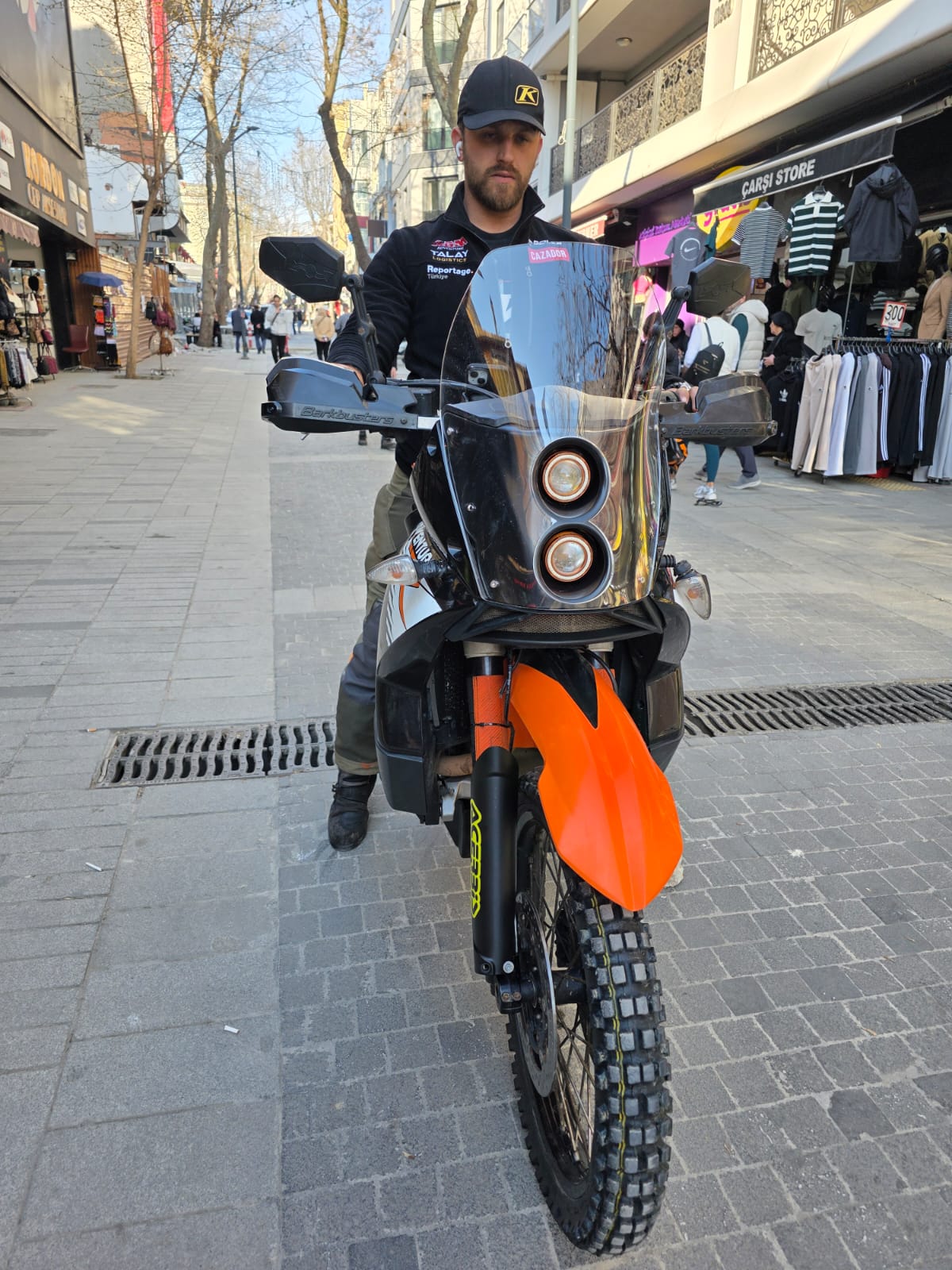 KTM 950-990 Adventure KİT RALLY Replikaa Siperlik Ön Cam 51cm Şeffaf Renkli 4mm