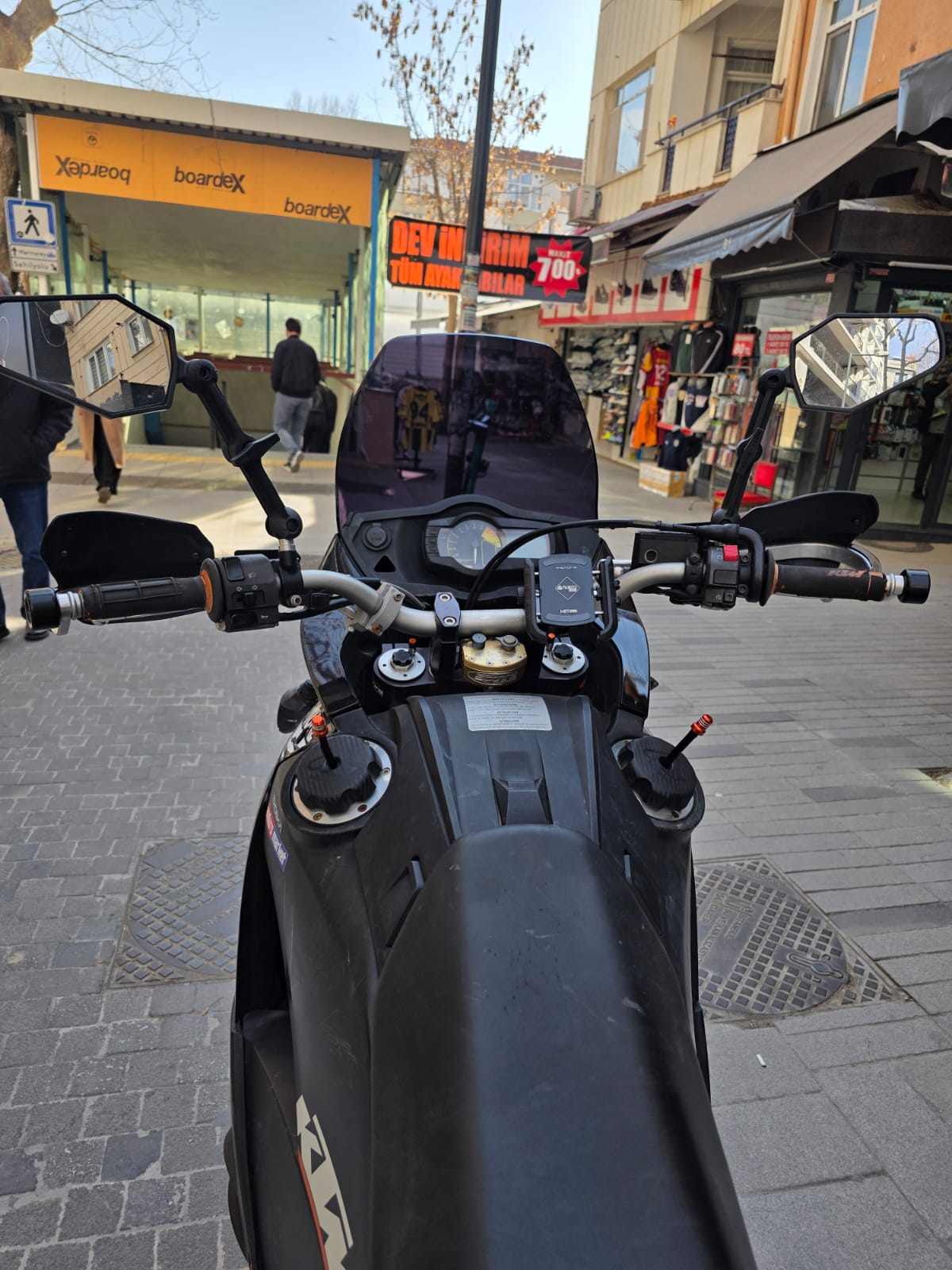 KTM 950-990 Adventure KİT RALLY Replikaa Siperlik Ön Cam 51cm Siyah Renkli 4mm