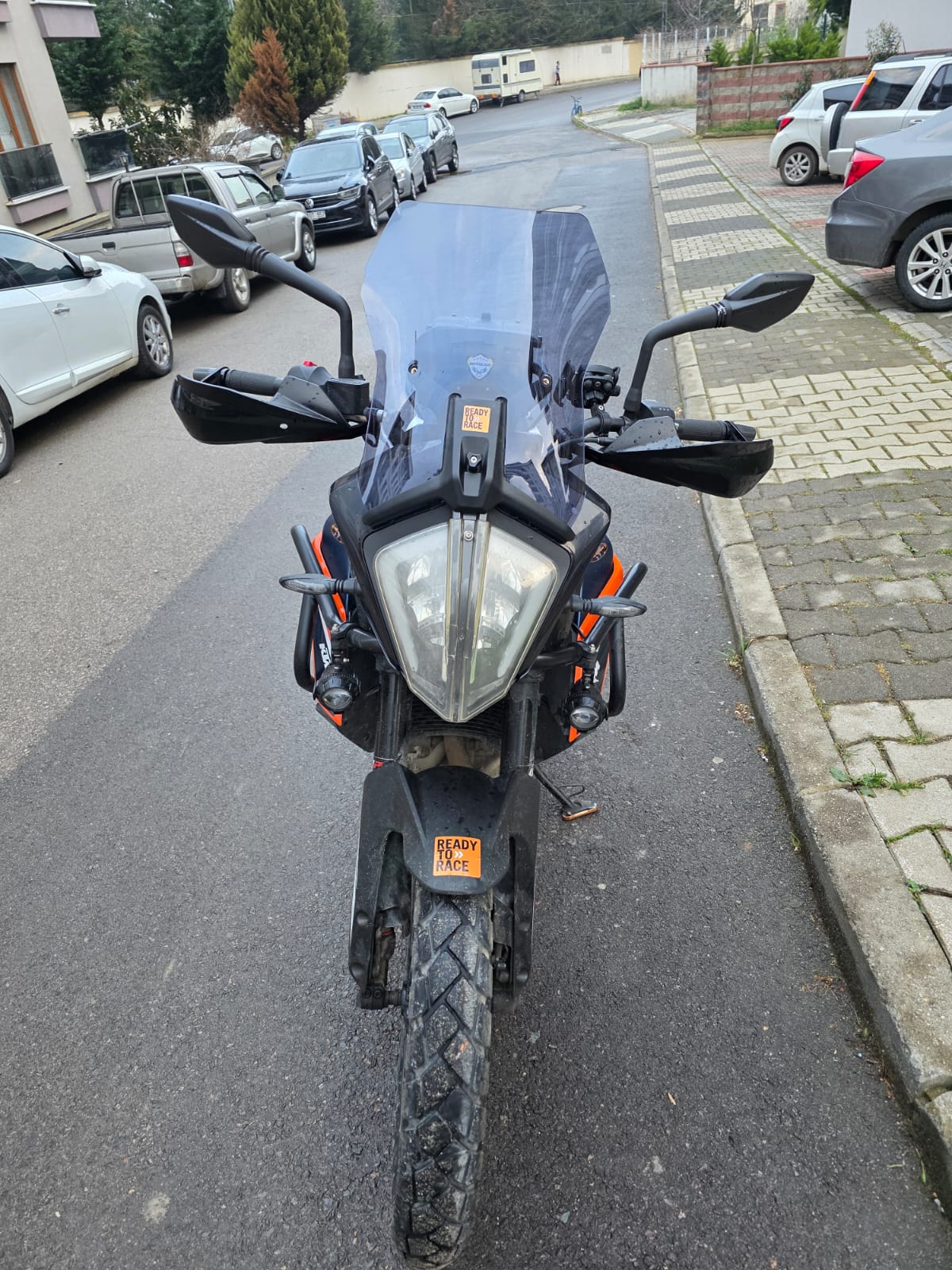 KTM Duke 390 Siperlik Ön Cam 2013-2023 Model 57cm Füme Renkli UZUN CAM