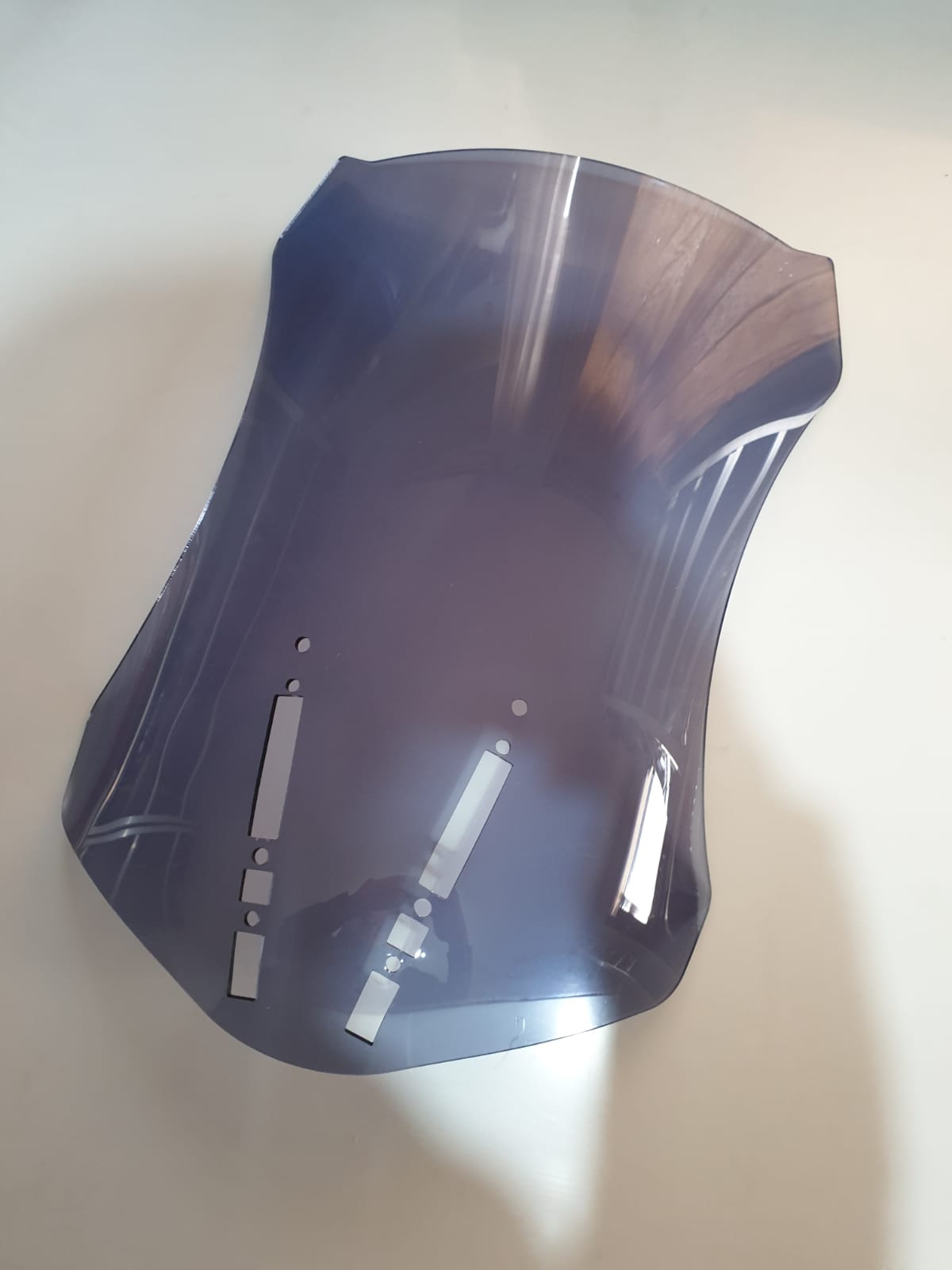 Zontes ZT 350 T2 Siperlik Ön Cam 2025 Model 55cm Füme Renkli 4mm