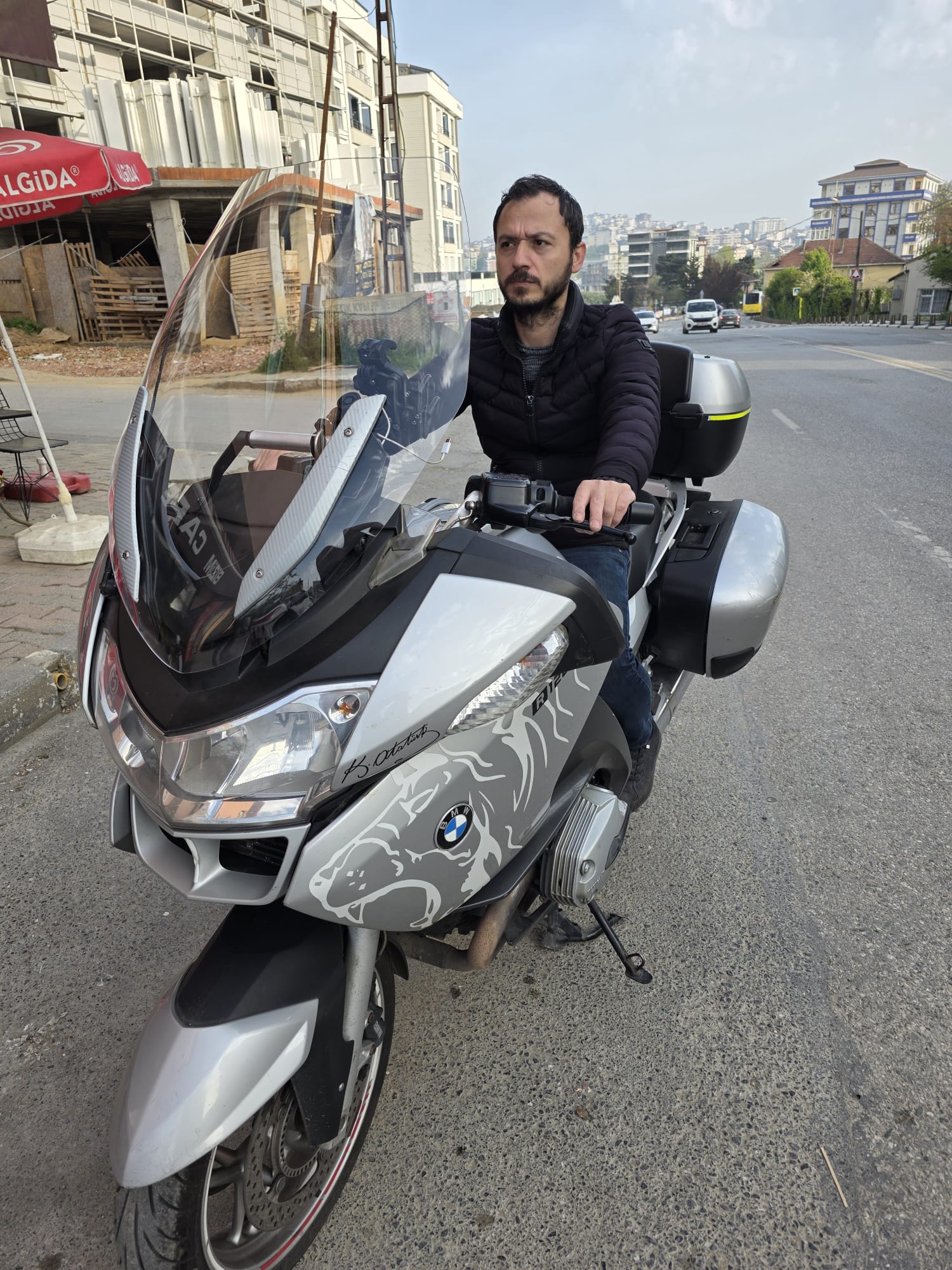 BMW R 1200 RT Siperlik Ön Cam 2005-2015 Model 70cm Şeffaf Renkli 4mm