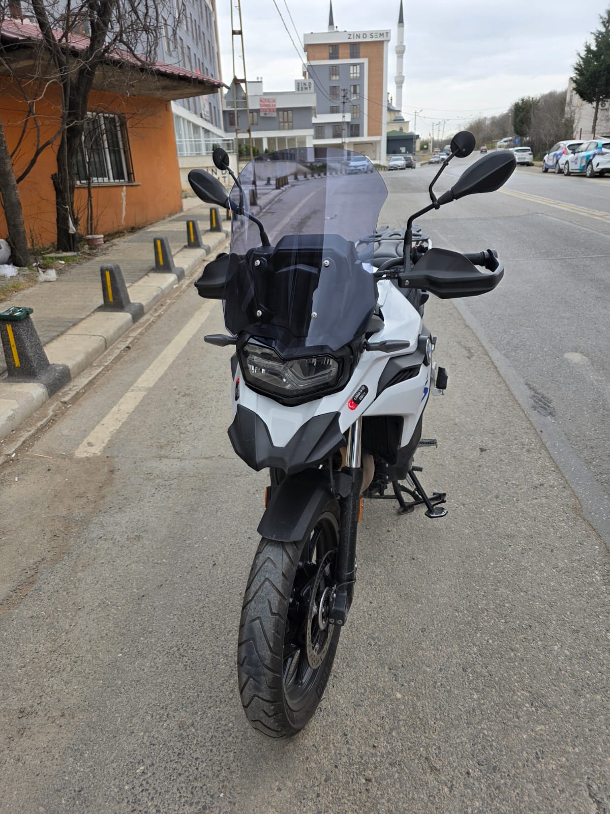 Bmw F800 GS Siperlik Ön Cam 2023-2025 Model 44cm Füme Renkli 4mm