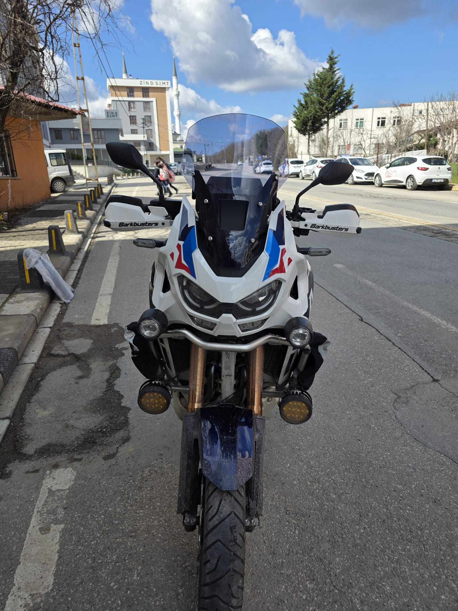 Honda Africa twin CRF 1100 L4 Ön Cam 2023-2025 Model 46cm Füme Renkli 4mm ORİJİNAL BOYLU