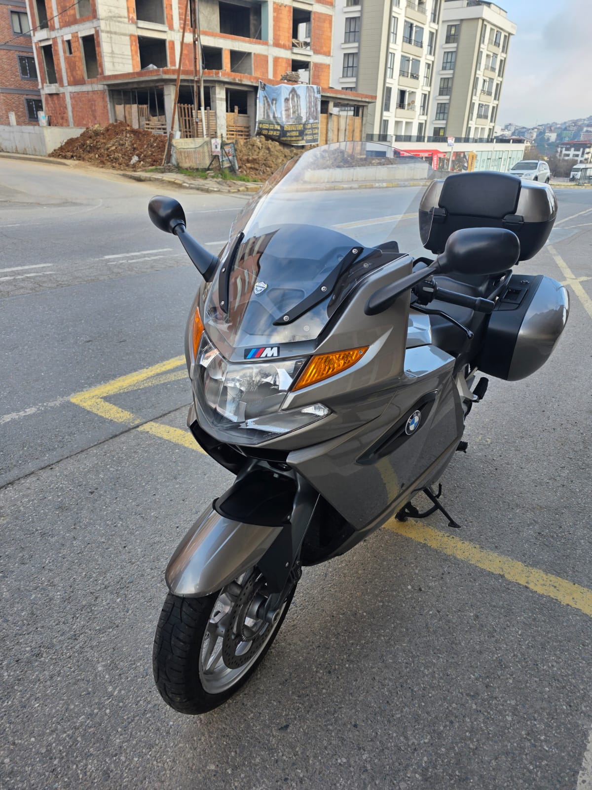 BMW K 1300 GT Siperlik Ön Cam 2009 Model 63cm Şeffaf Renkli 4mm