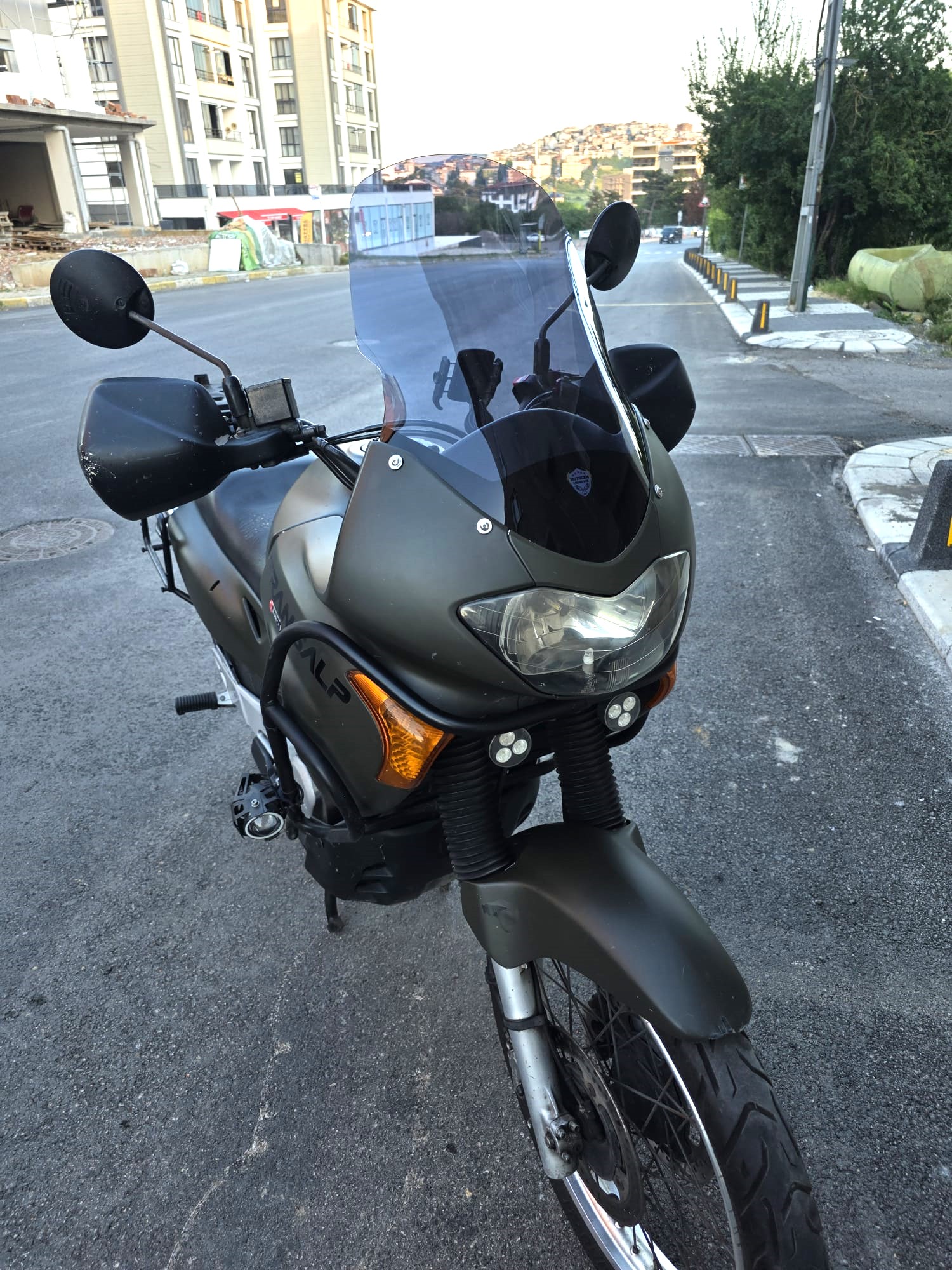 Honda Transalp XL 650 Siperlik Ön Cam 2000 2008 Model 54cm Füme Renkli 4mm