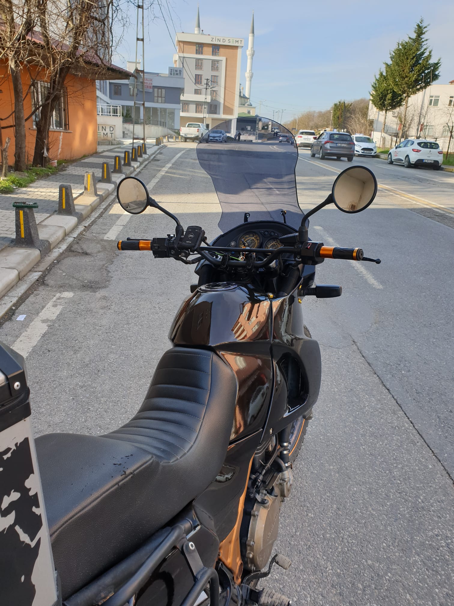 Kawasaki KLE 500 Siperlik Ön Cam 2005-2008 Model 58cm Füme Renkli 4mm UZUN CAM