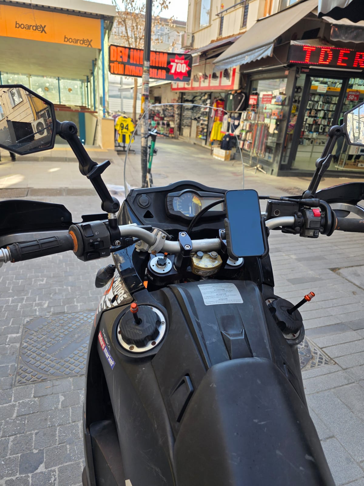 KTM 950-990 Adventure KİT RALLY Replikaa Siperlik Ön Cam 51cm Tam şeffaf Renkli 4mm
