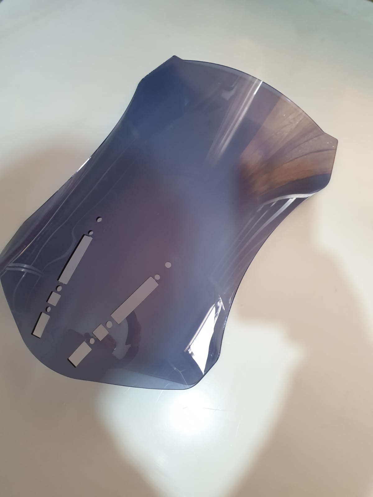 Zontes ZT 350 T2 Siperlik Ön Cam 2025 Model 55cm Füme Renkli 4mm