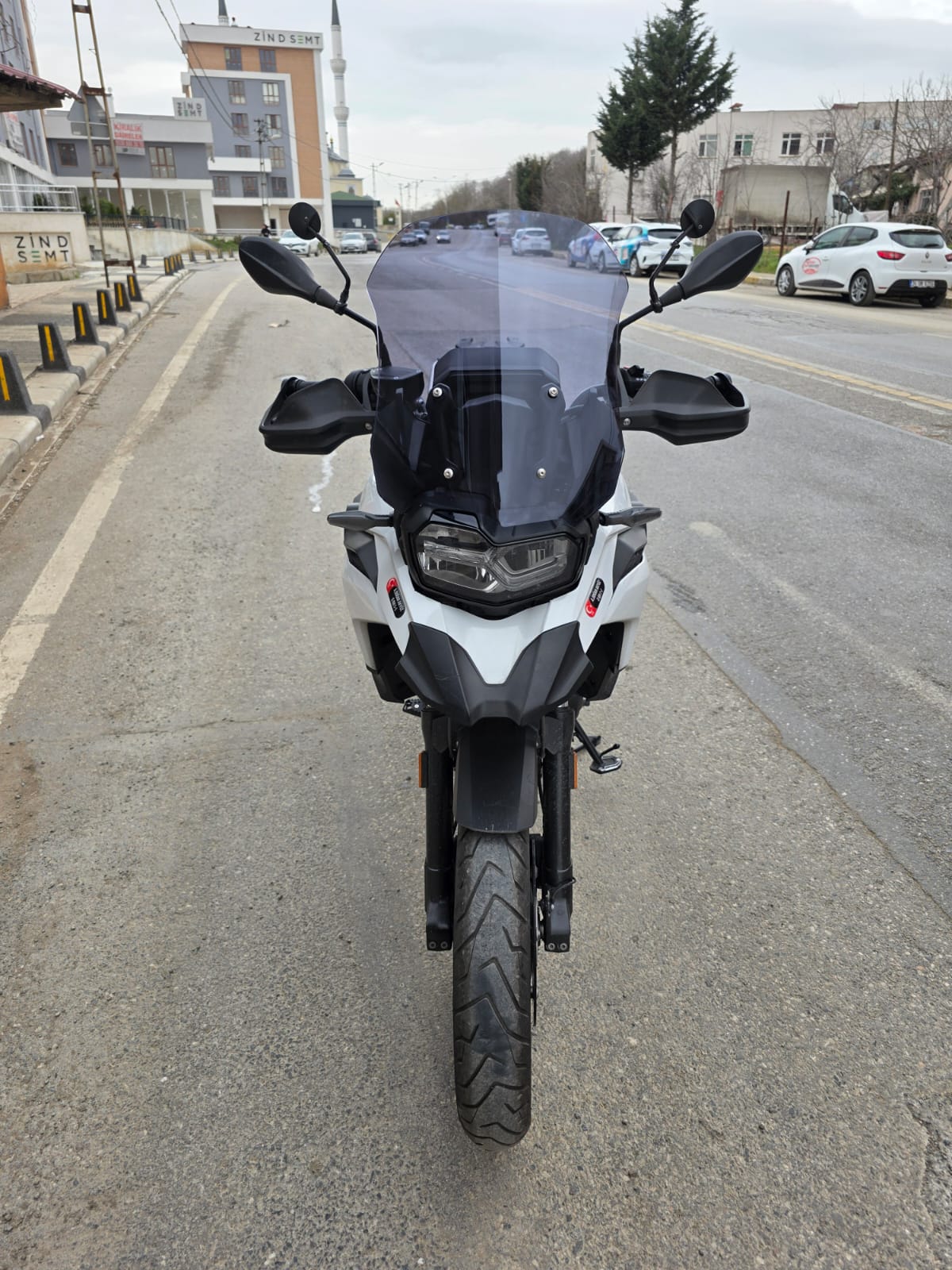 Bmw F800 GS Siperlik Ön Cam 2023-2025 Model 44cm Füme Renkli 4mm