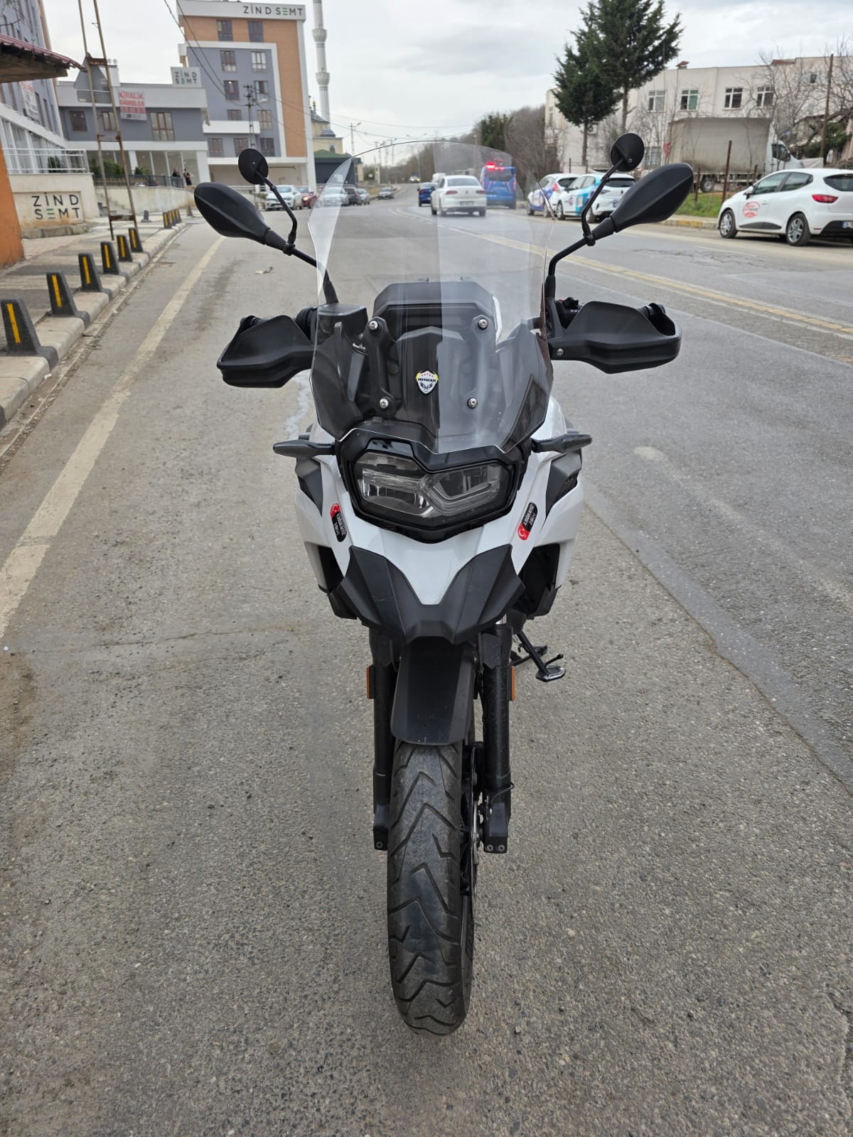 Bmw F800 GS Siperlik Ön Cam 2023-2025 Model 44cm Şeffaf Renkli 4mm