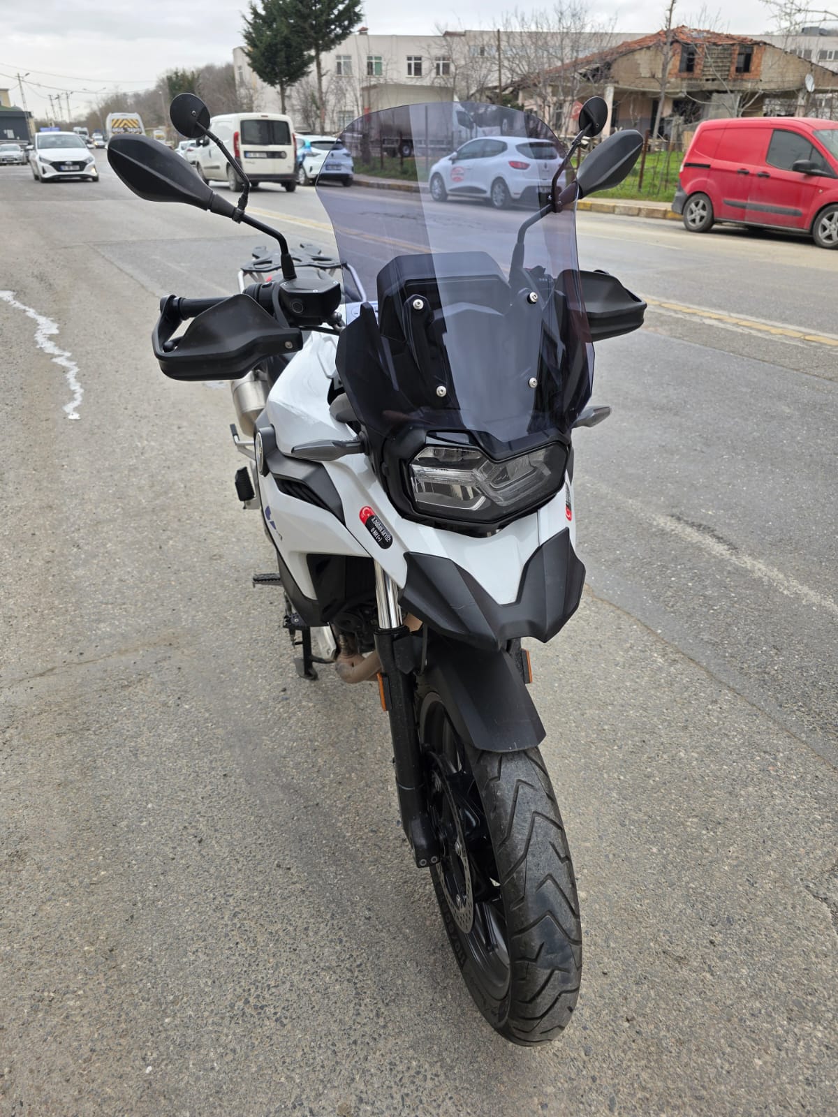 Bmw F800 GS Siperlik Ön Cam 2023-2025 Model 44cm Füme Renkli 4mm