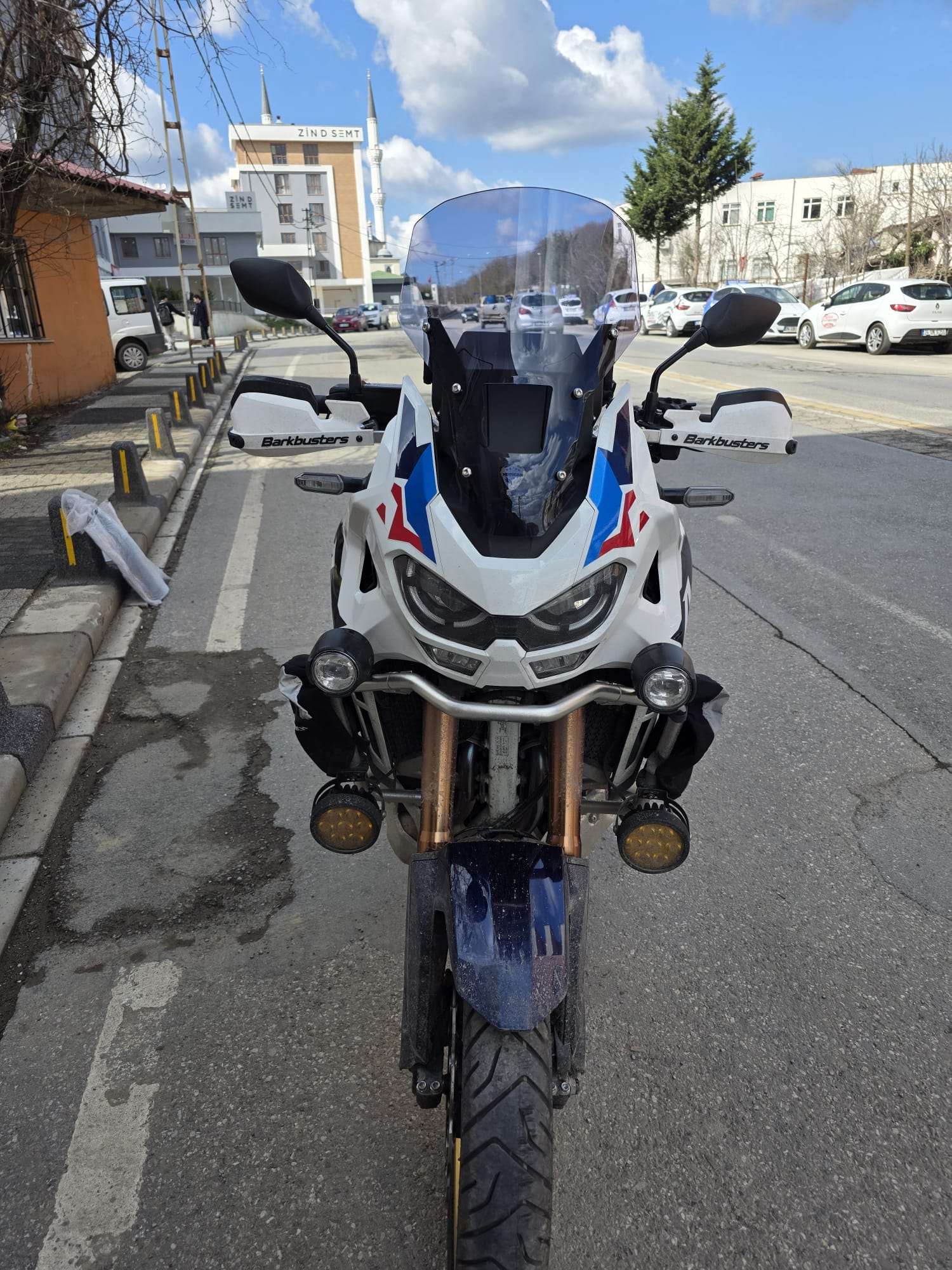 Honda Africa twin CRF 1100 L4 Ön Cam 2023-2025 Model 46cm Füme Renkli 4mm ORİJİNAL BOYLU