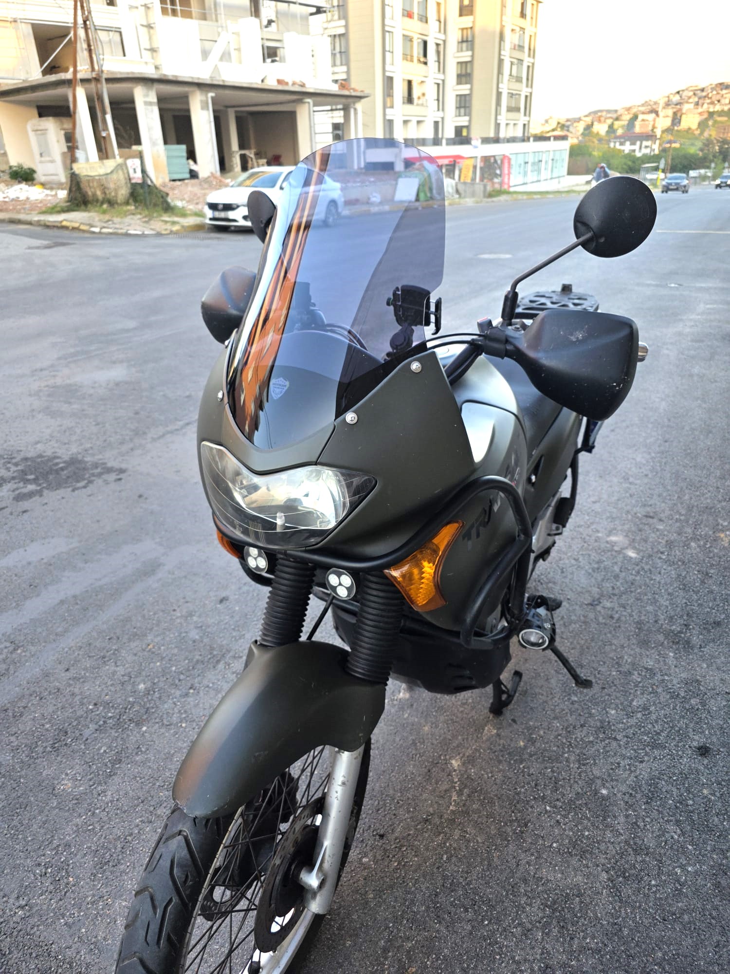 Honda Transalp XL 650 Siperlik Ön Cam 2000 2008 Model 54cm Füme Renkli 4mm