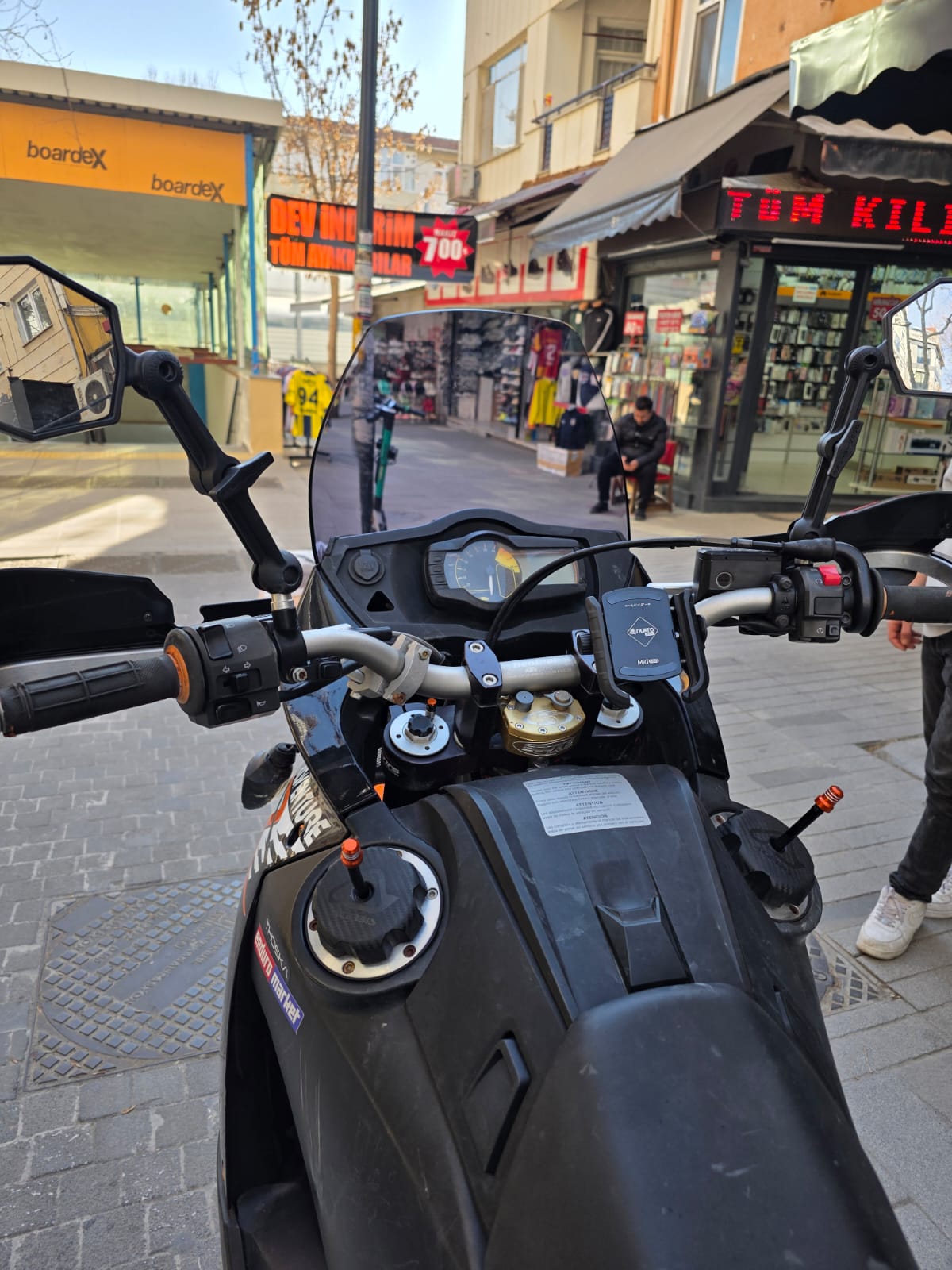 KTM 950-990 Adventure KİT RALLY Replikaa Siperlik Ön Cam 51cm Füme Renkli 4mm