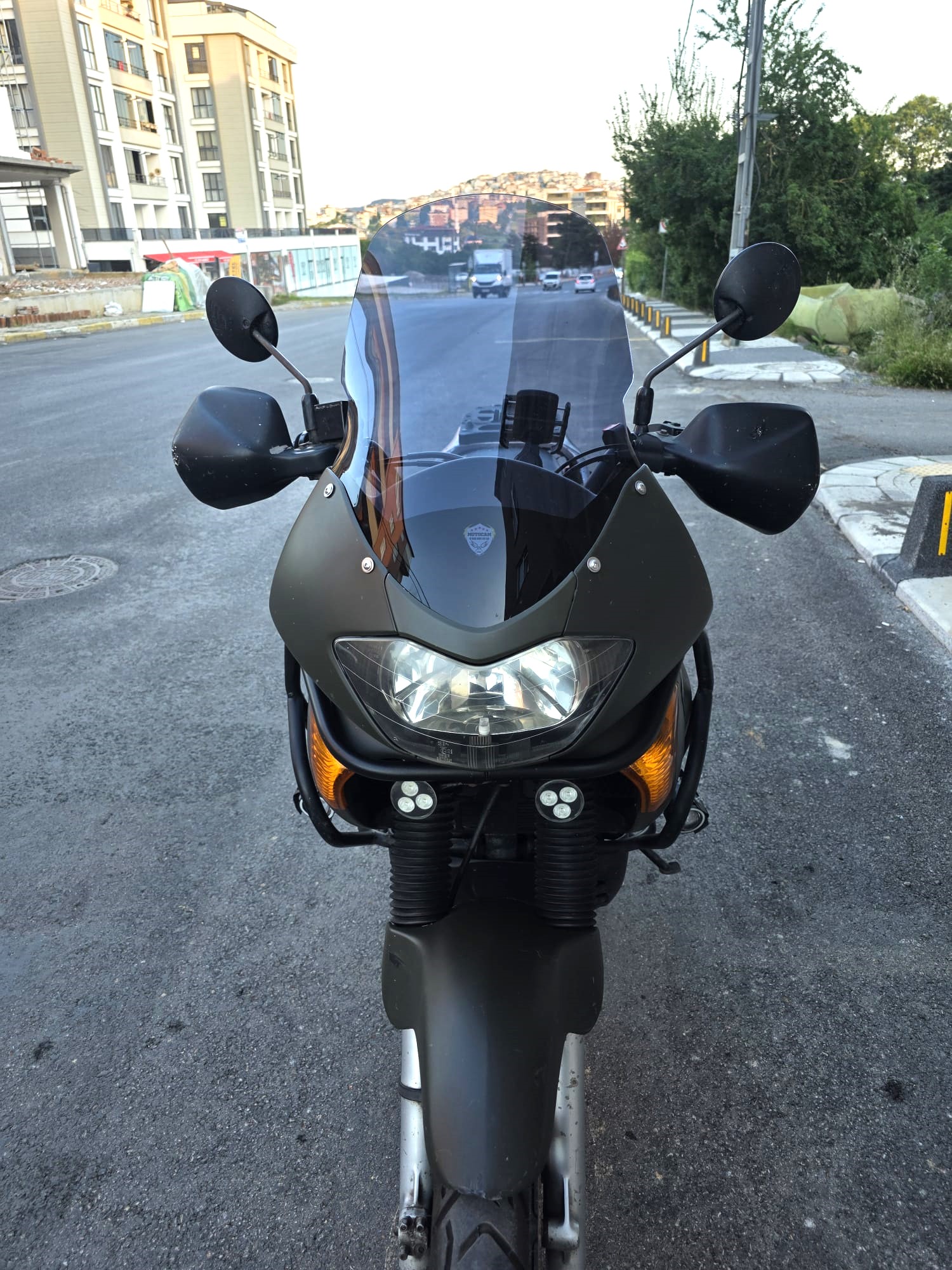 Honda Transalp XL 650 Siperlik Ön Cam 2000 2008 Model 54cm Füme Renkli 4mm