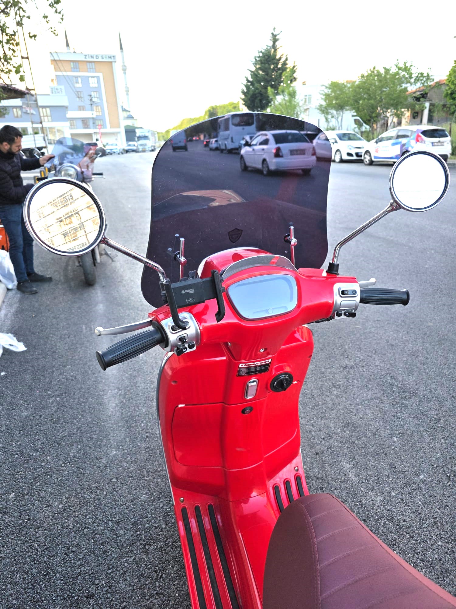 Küba Grace 50 125 Ön Cam 2023-2025 Model 42cm Siyah Renkli APARATSIZDIR