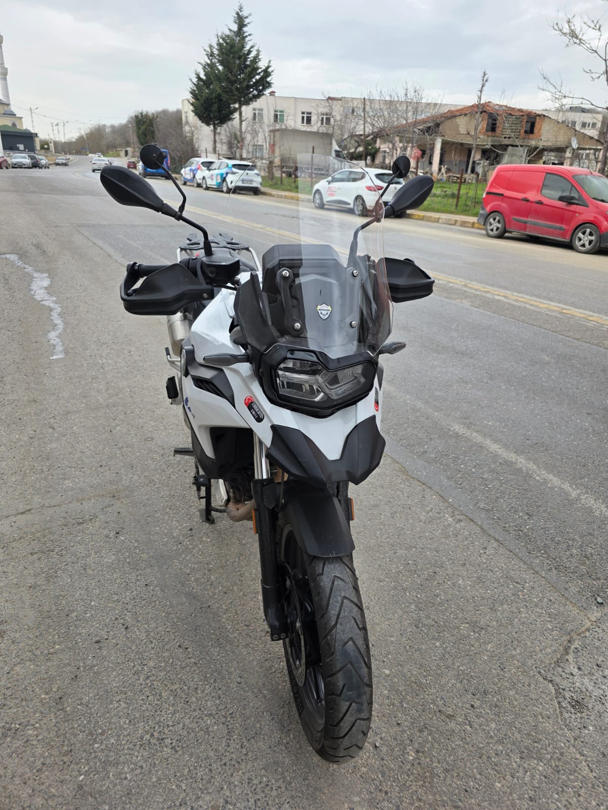 Bmw F800 GS Siperlik Ön Cam 2023-2025 Model 44cm Şeffaf Renkli 4mm