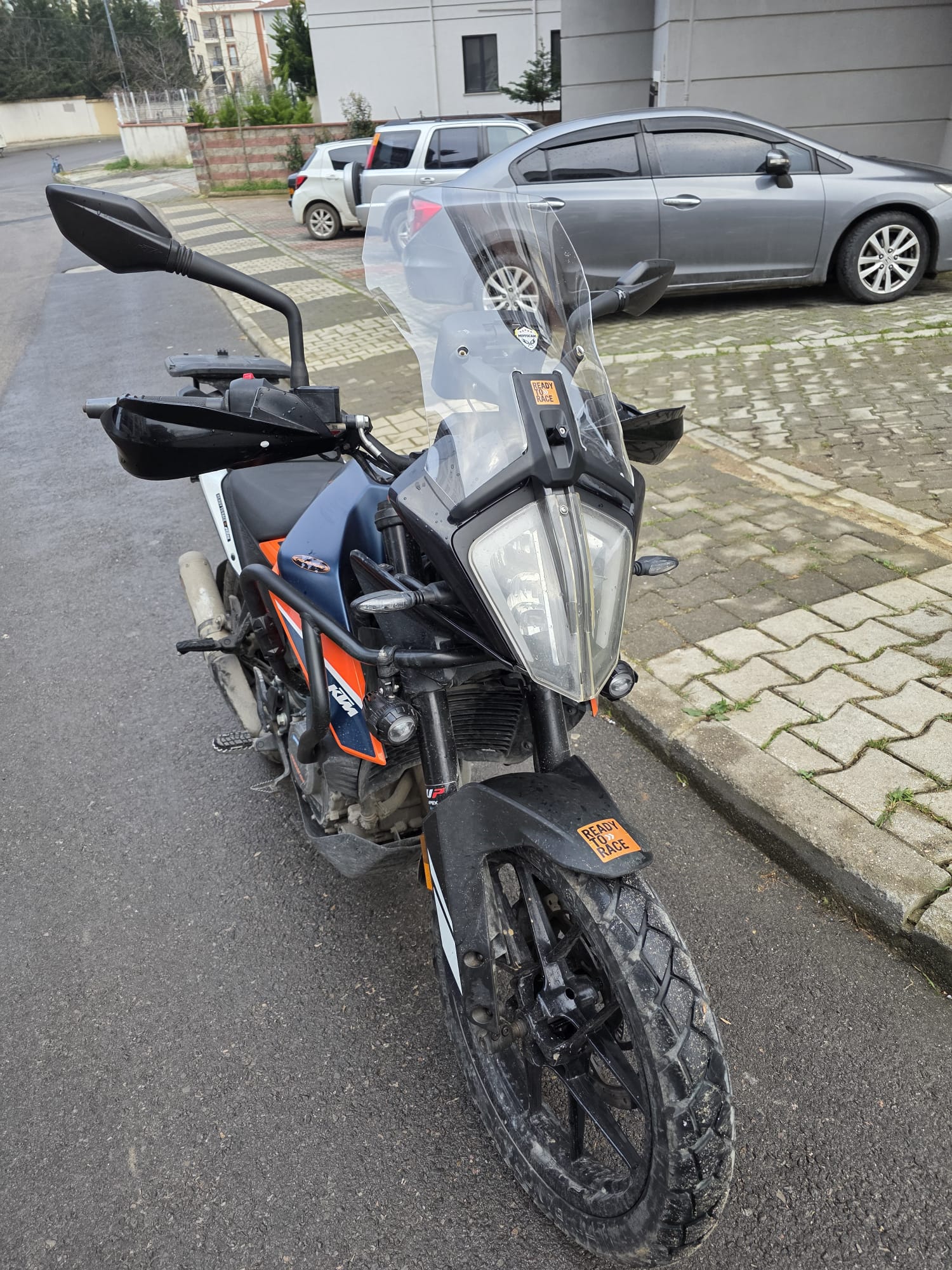 KTM Duke 390 Siperlik Ön Cam 2013-2023 Model 57cm Şeffaf Renkli UZUN CAM
