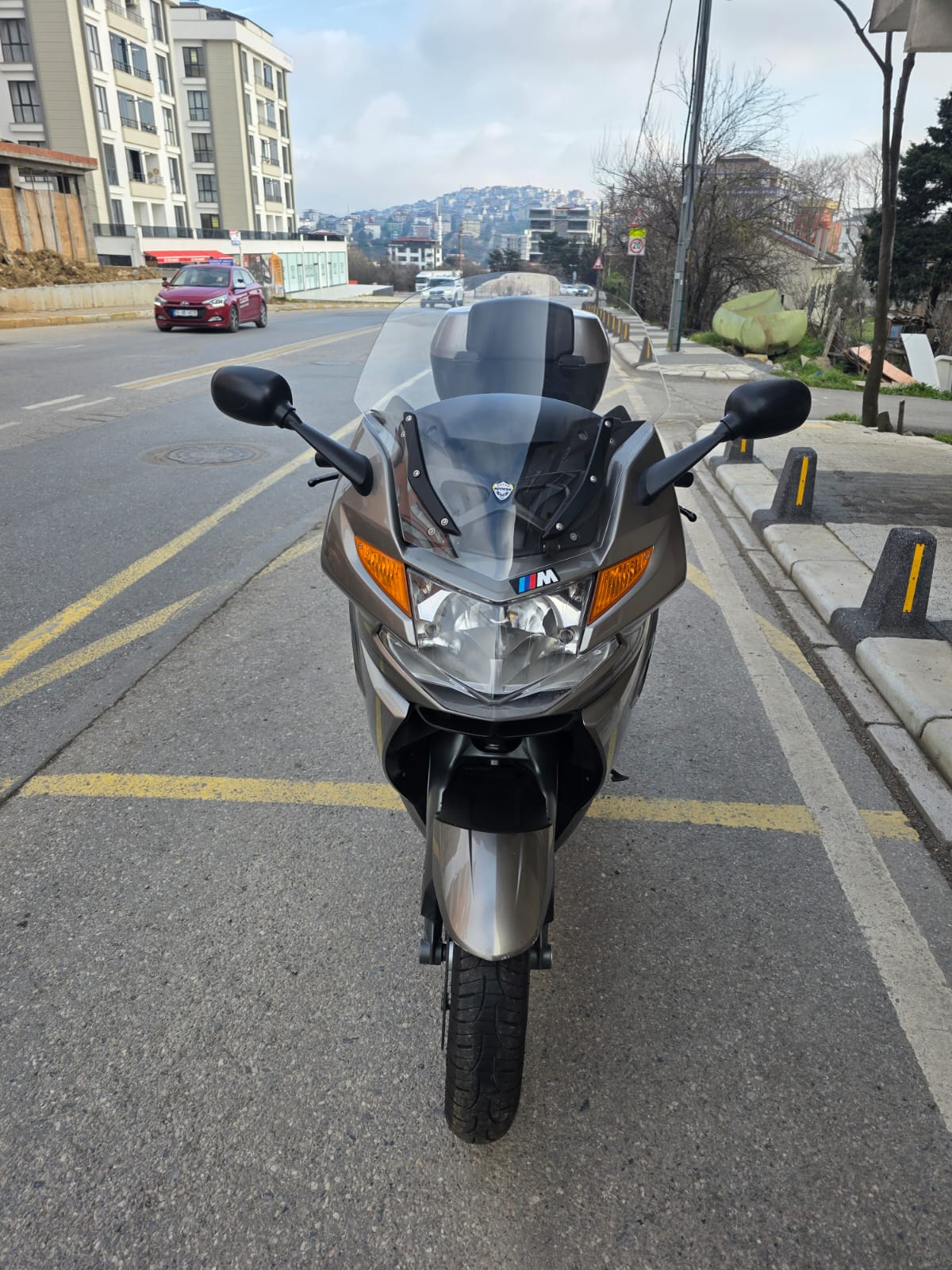 BMW K 1300 GT Siperlik Ön Cam 2009 Model 63cm Şeffaf Renkli 4mm
