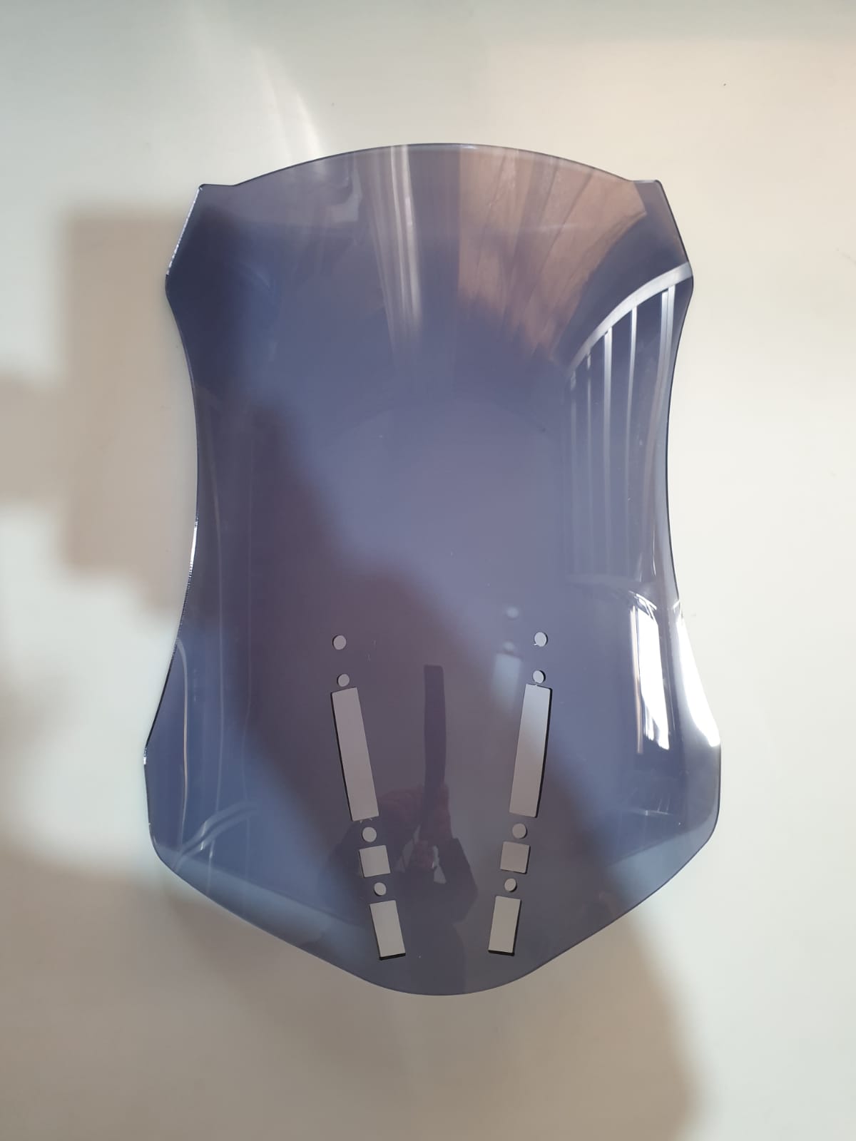Zontes ZT 350 T2 Siperlik Ön Cam 2025 Model 55cm Füme Renkli 4mm