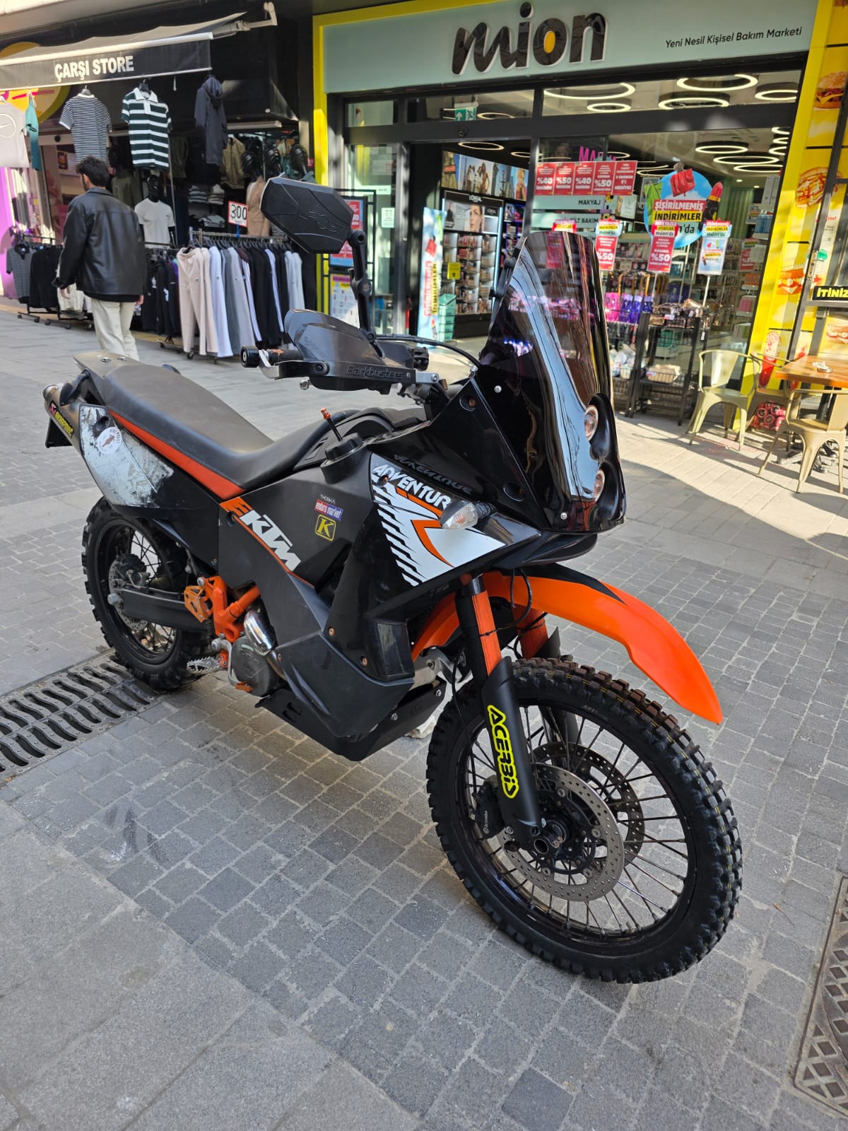 KTM 950-990 Adventure KİT RALLY Replikaa Siperlik Ön Cam 51cm Siyah Renkli 4mm