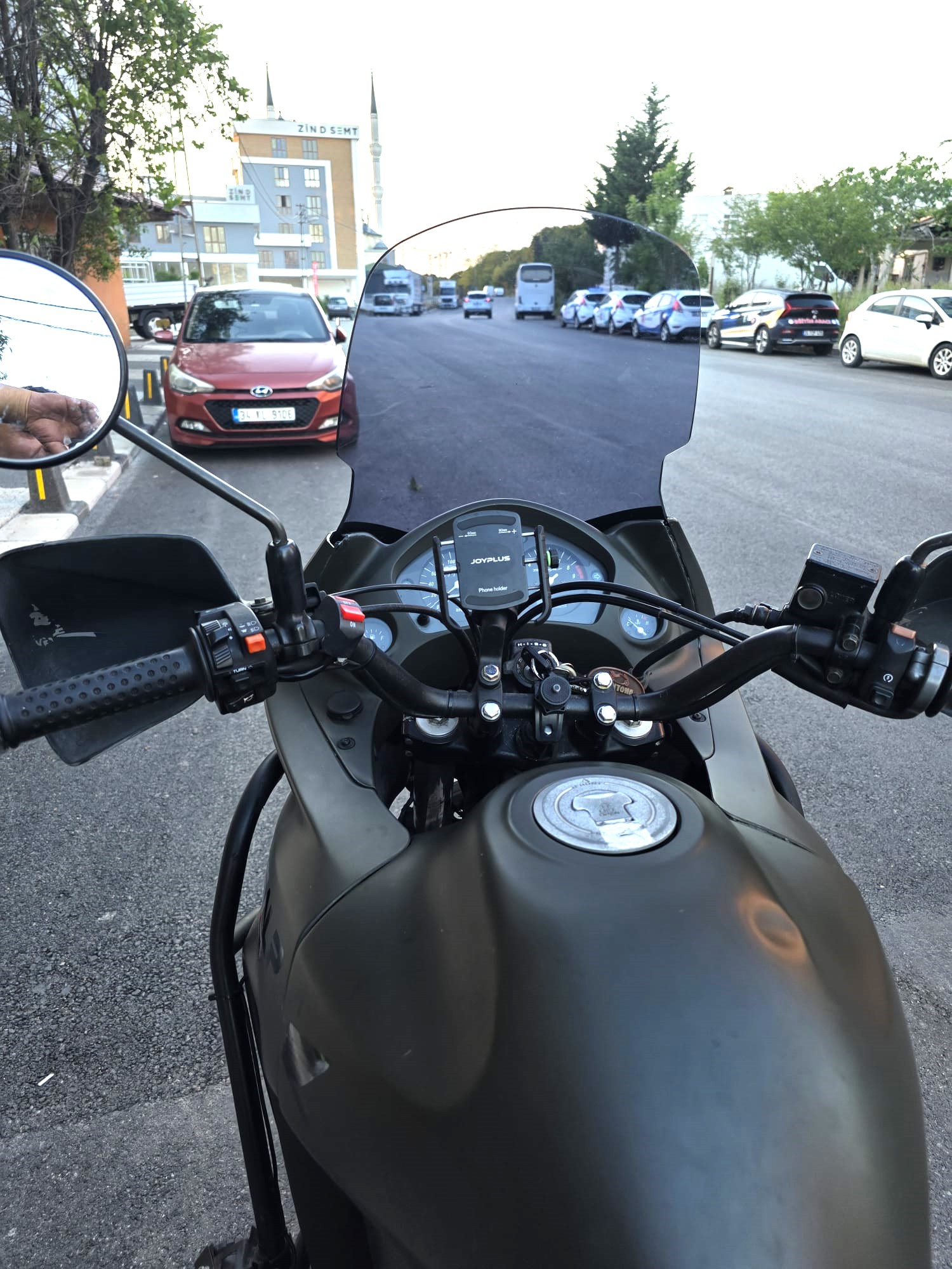 Honda Transalp XL 650 Siperlik Ön Cam 2000 2008 Model 54cm Füme Renkli 4mm