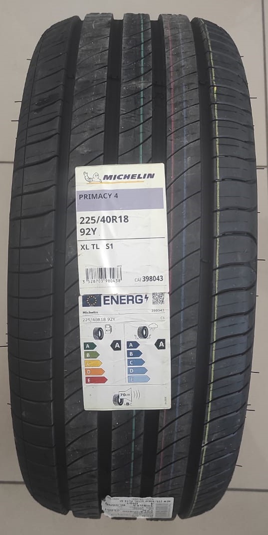 MICHELİN 225/40R18 92Y XL S1 PRİMACY4 YAZ LASTİĞİ 2021 ÜRETİM