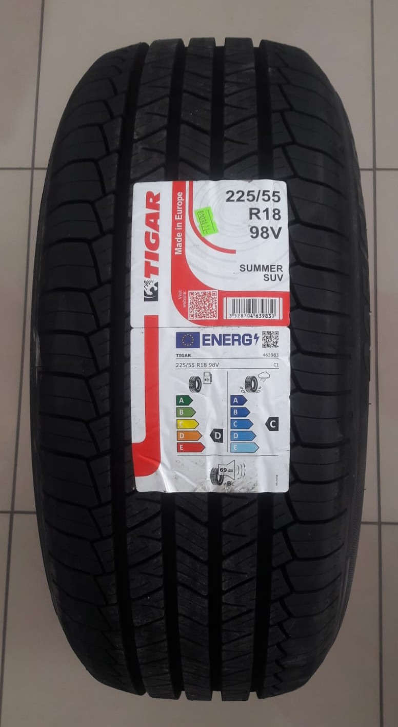 Tigar 225/55R18 98V Suv Summer Yaz Lastiği 2021 Üretim