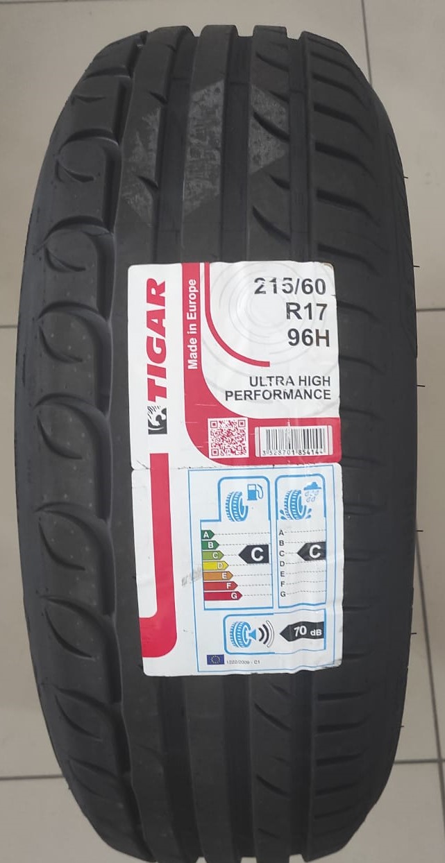 TİGAR 215/60R17 96H Ultra High Performance Yaz Lastigi 2021 Üretim