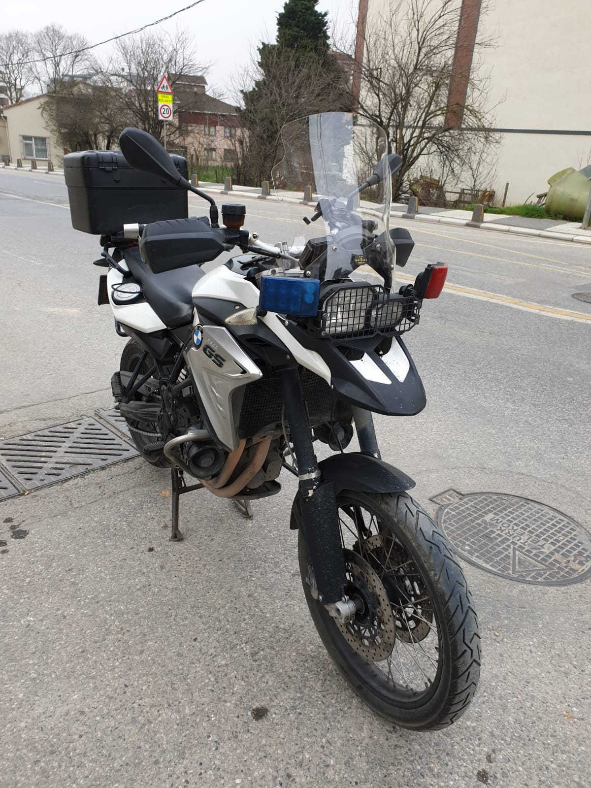 Bmw F650 F750 F850 GS Siperlik Ön Cam 2008-2012 Model 47cm Şeffaf Renkli 4mm