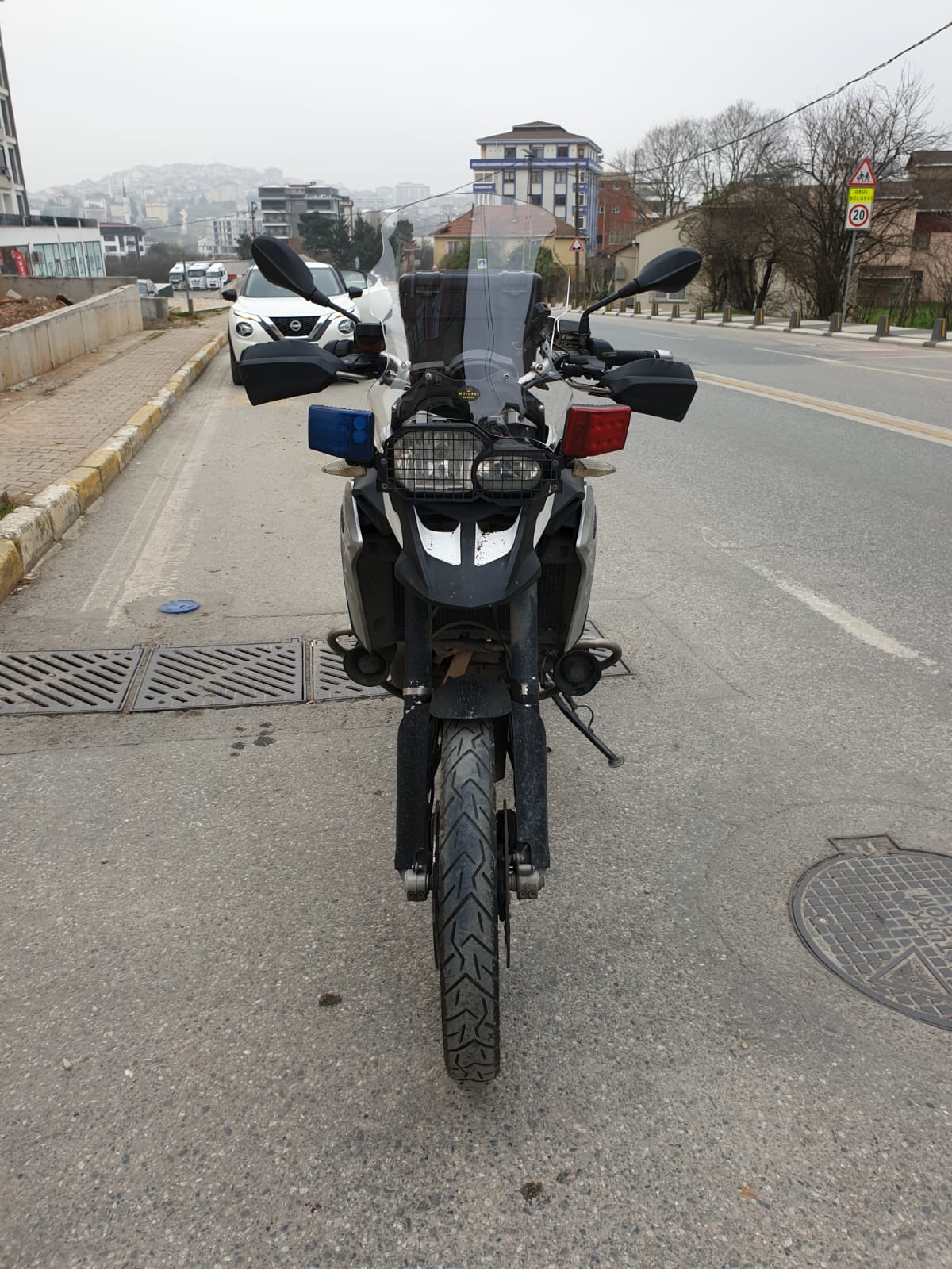 Bmw F650 F750 F850 GS Siperlik Ön Cam 2008-2012 Model 47cm Şeffaf Renkli 4mm