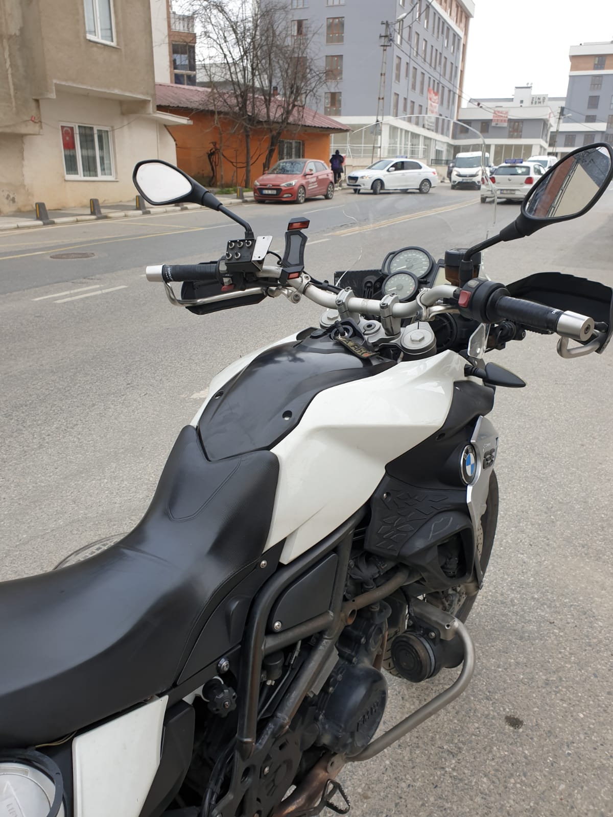Bmw F650 F750 F850 GS Siperlik Ön Cam 2008-2012 Model 47cm Şeffaf Renkli 4mm