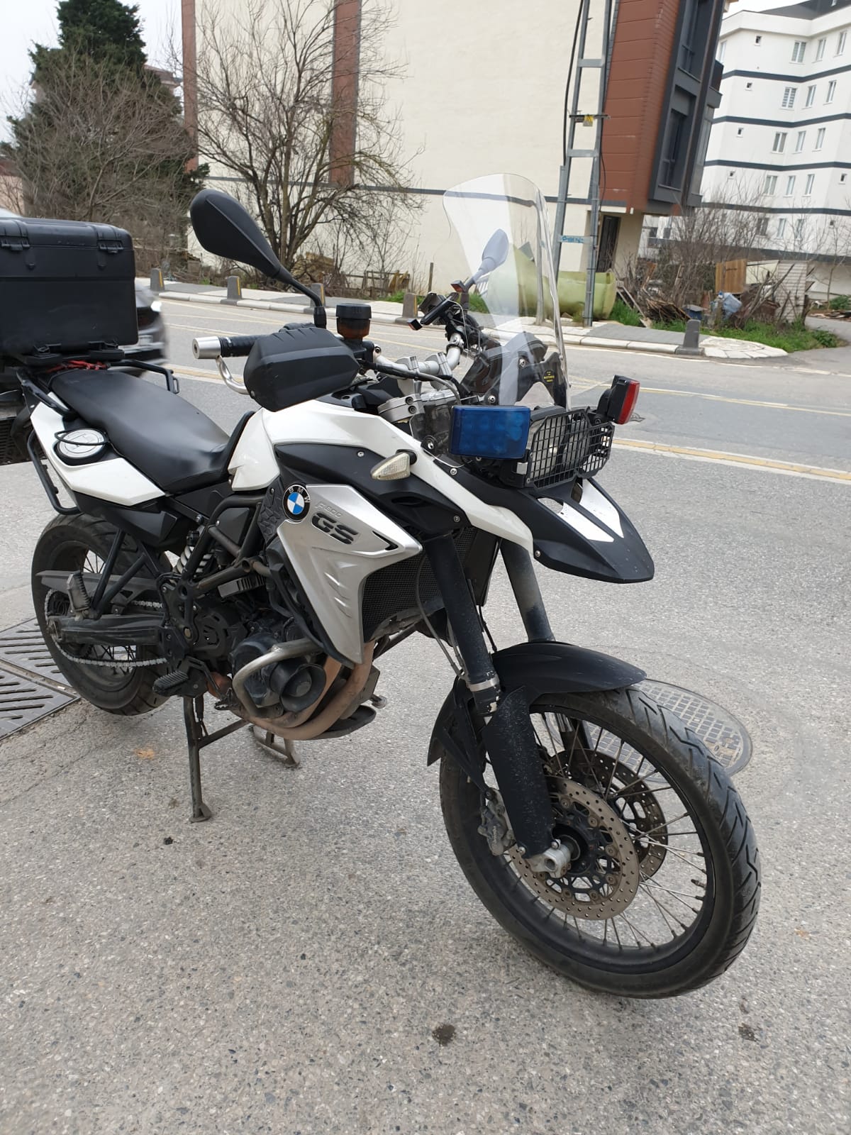 Bmw F650 F750 F850 GS Siperlik Ön Cam 2008-2012 Model 47cm Şeffaf Renkli 4mm