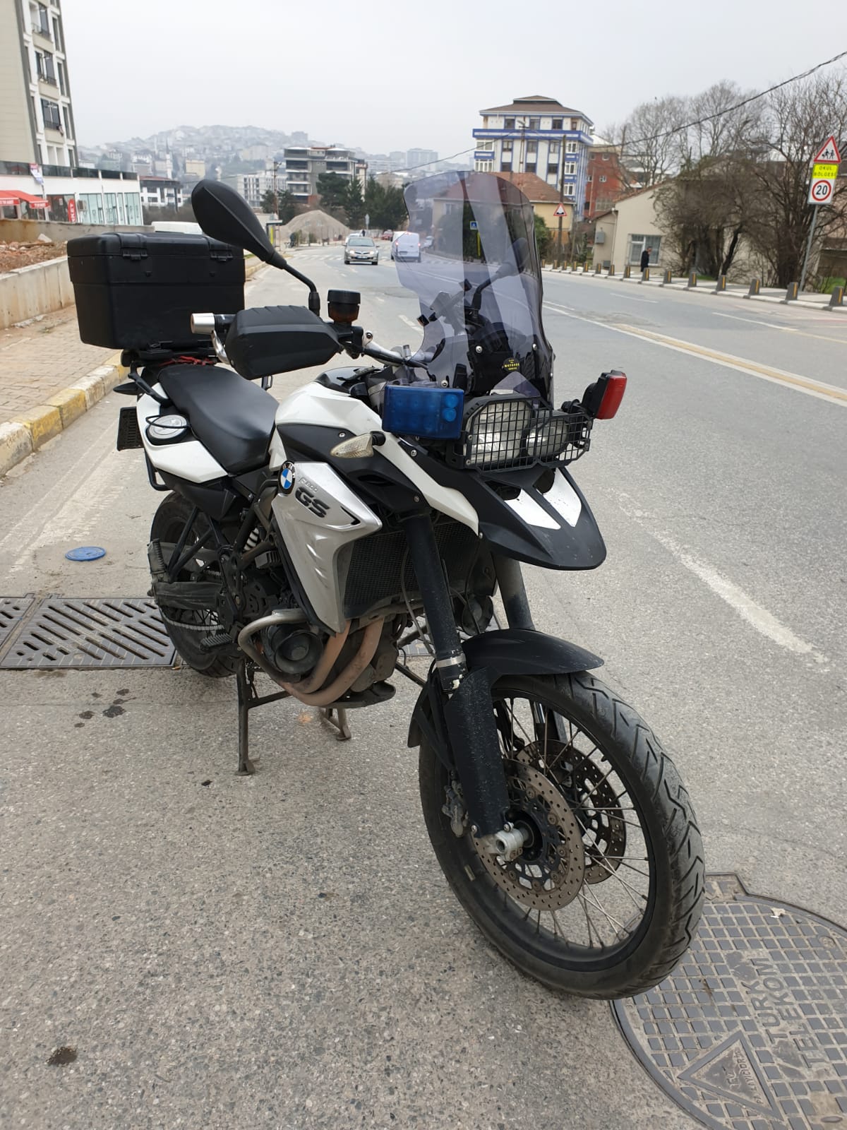 Bmw F650 F750 F850 GS Siperlik Ön Cam 2008-2012 Model 47cm Füme Renkli 4mm